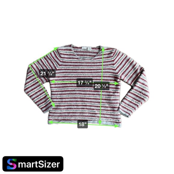 Vtg Cherokee Silk Sweater‎ Womens XL Fair Isle Angora SOFT Crew Neck Fuzzy - Picture 2 of 6